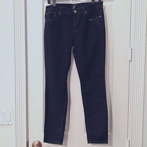 Dark Blue Denim Forever 21 Skinny Jeans
